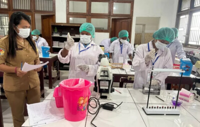 Siswa SMKN Kesehatan Jayapura Ikuti Uji Kompetensi Keahlian Profesi